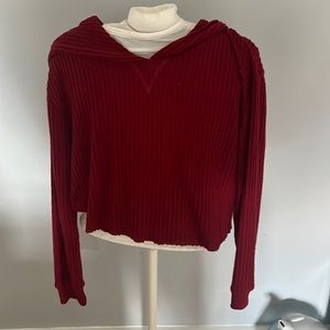 Red sweater/long sleeve tee